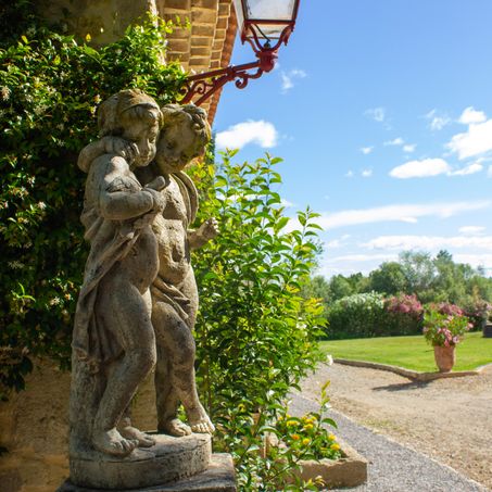 Statue domaine la Fourcade