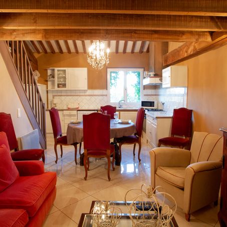 Salon gîte Demeure
